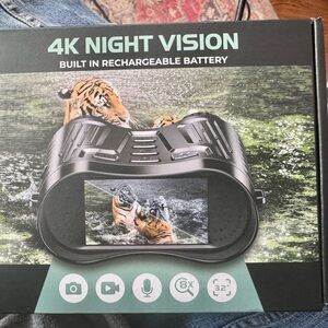 4K Night Vision Binoculars - Black